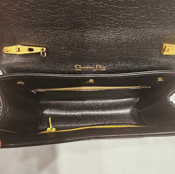 Vintage DIOR bag with chained coin Pouch - Picture 8 of 10